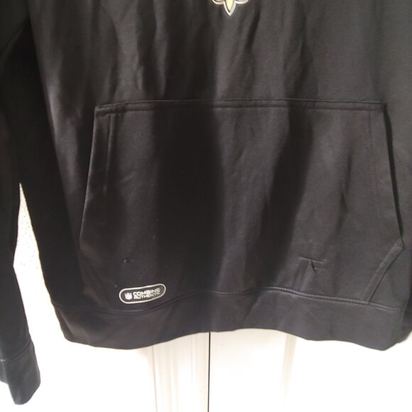 New Orleans Saints Hoodie Sweatshirt Mens Large NFL Combine Performance New Era - Picture 4 of 6